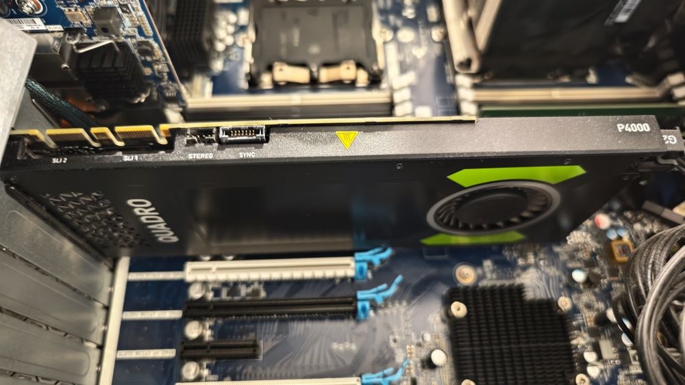 HP Z8 G4 Workstation XEON 6134 GOLD 3.2Ghz 64GB RAM QUADRO P4000 8GB 256+512GB NVMe SSD 4TB SATA