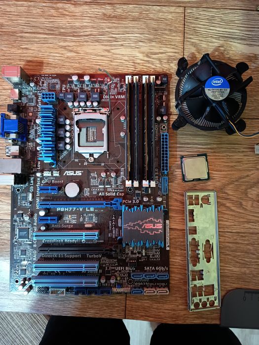 Дънна платка PBH77-V LE,охлждане, RAM 16GB