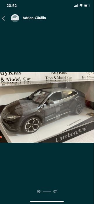 Bburago LAMBORGHINI URUS machetă auto scara 1:18