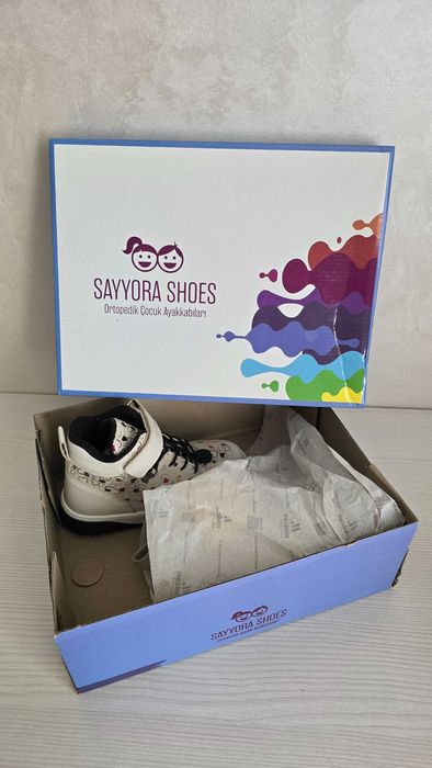 Детские демисезонные ботинки для девочек Турция