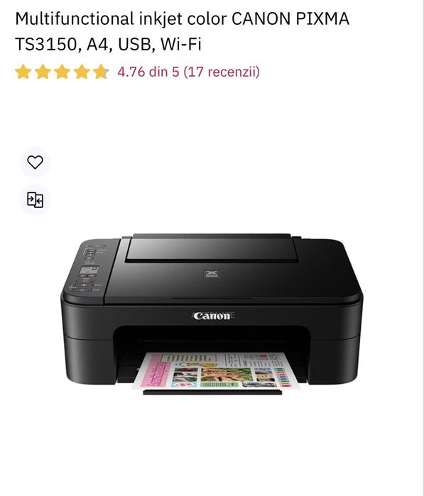 Imprimanta Canon nefolosita