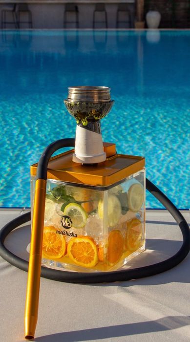 Vand narghilele / shisha micro ms auriu, negru, rosu