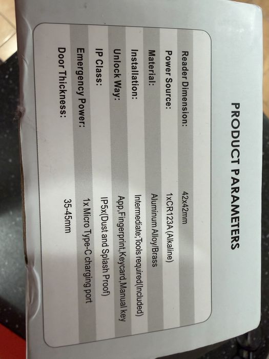 Incuietoare inteligenta Tressino , noua