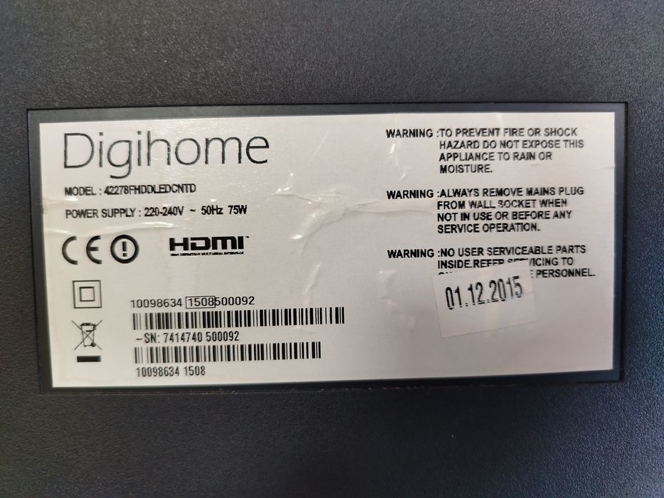 Vând televizor DGIHOME Smart preț 350 fix citiți anunțul