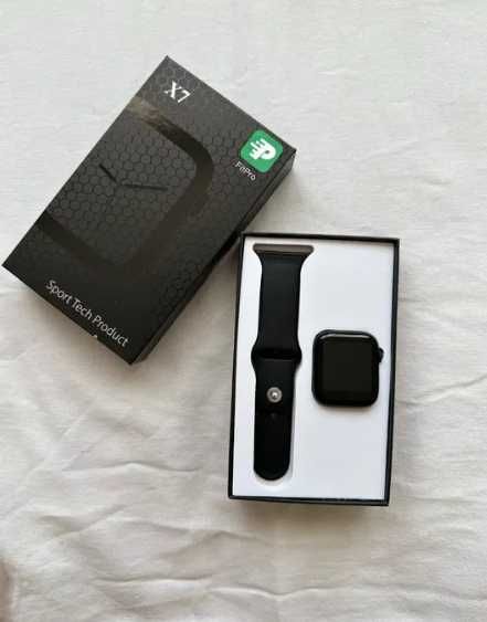 Смарт часовник X7, Bluetooth разговори, Кръвно налягане, Пулс