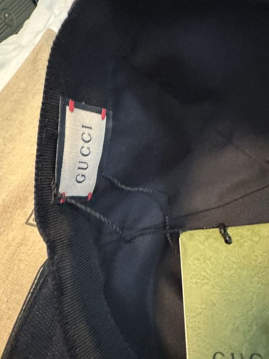 gucci gg monogram cap - negru (mărime s / 57 cm)