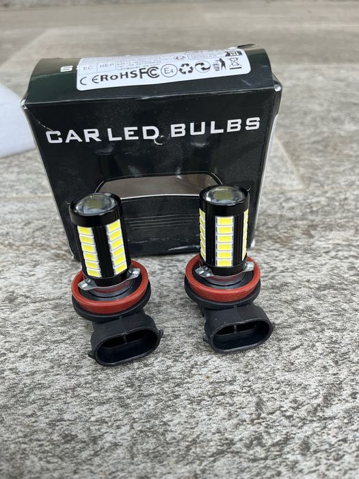 Комплект 2 LED крушки H11