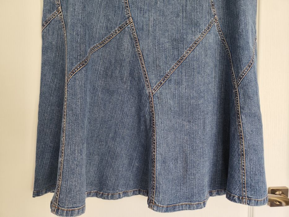 Fustă cloș blugi -2XL