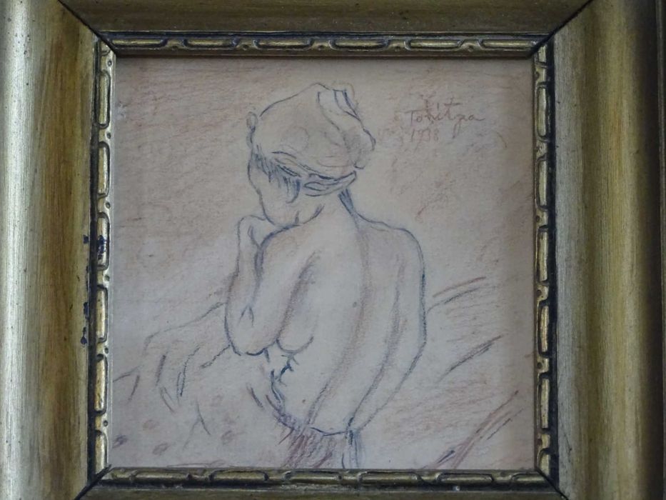 Tablou vechi superb -Nicolae Tonitza “Tataroaica”