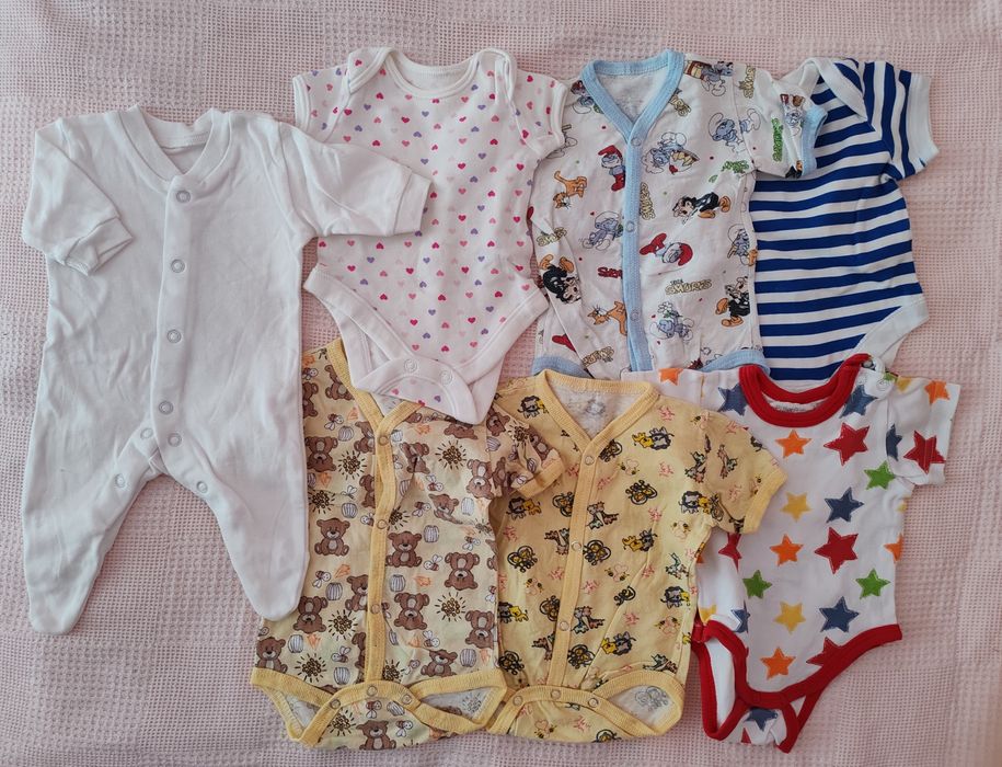 Бебешки бодита, ромпъри и др. 0-6м