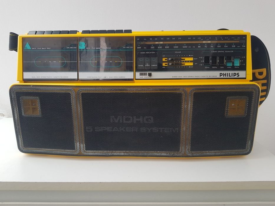 Radio casetofon philips( sansui pioneer aiwa teac)