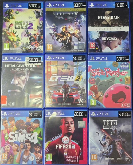 Jocuri Playstation 4, PS4