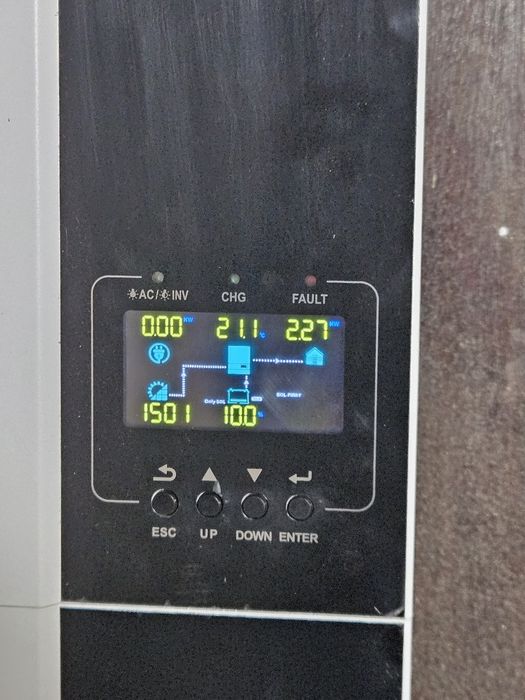 Growatt SPF 5000 ES – инвертор 5KW, 48V с WiFi-F мод