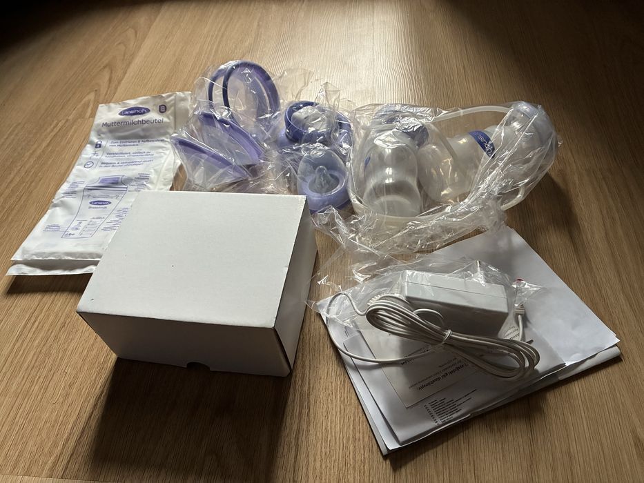 Vand pompa de sân electrică dublă Lansinoh – nouă, sigilata