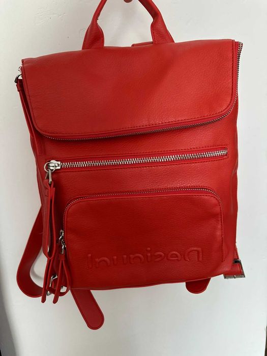 Ghiozdan Rucsac Ghiozdanel Desigual 22WAKP20 Rosu ca NOU