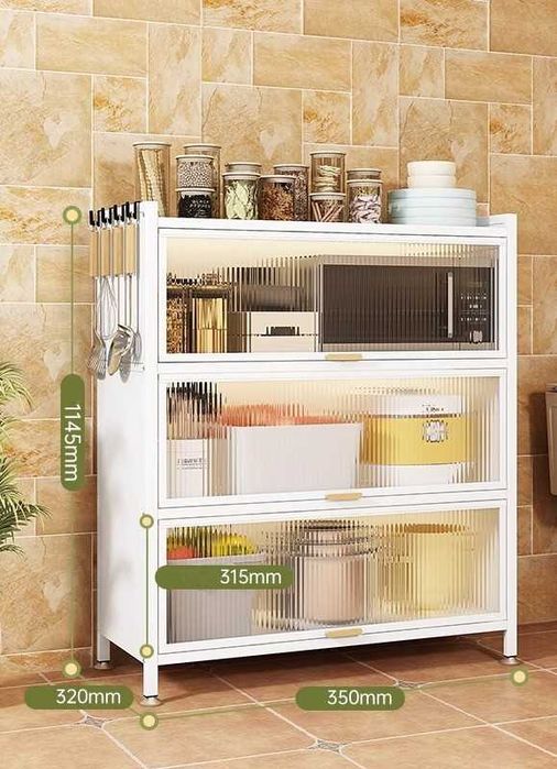 Kichik oshxona uchun metall polkalar | Компактные кухонные полки