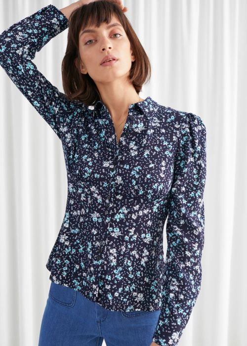 &Other stories Риза флорален принт