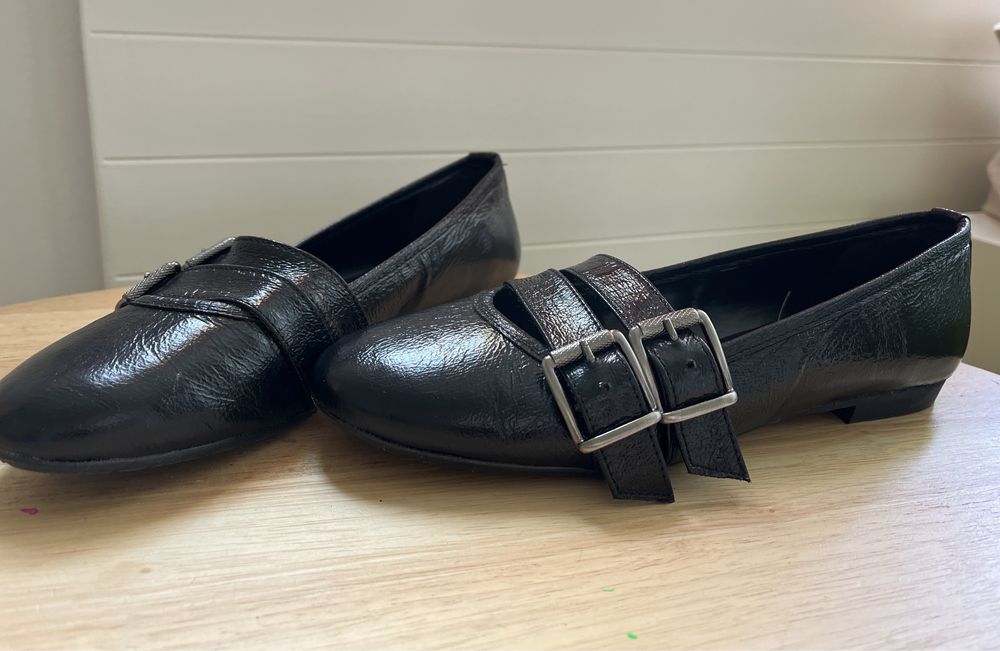 Balerini piele naturala