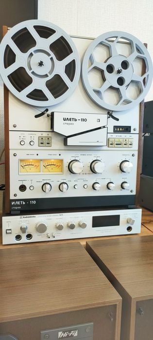 Катушечный магнитофон Илеть 110