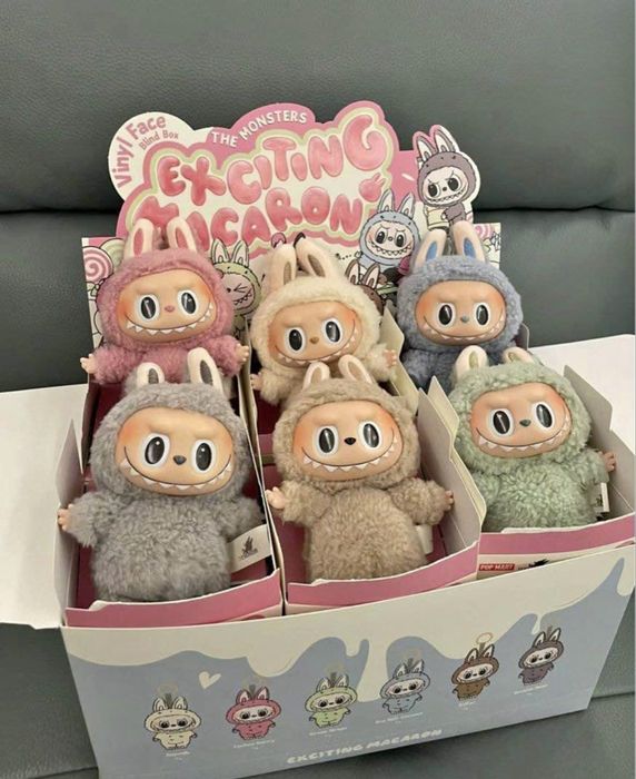 ПРОМО! Лабубу ключодържател Labubu Exciting Macaron