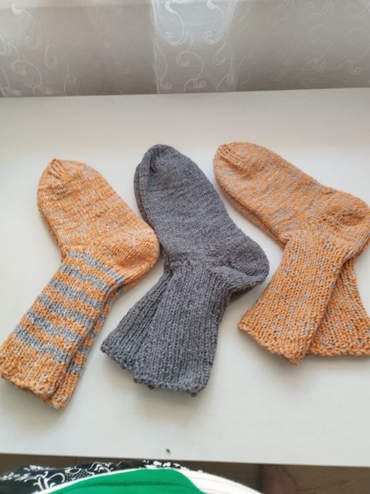 Ciorapi de lana,sosete tricotate.