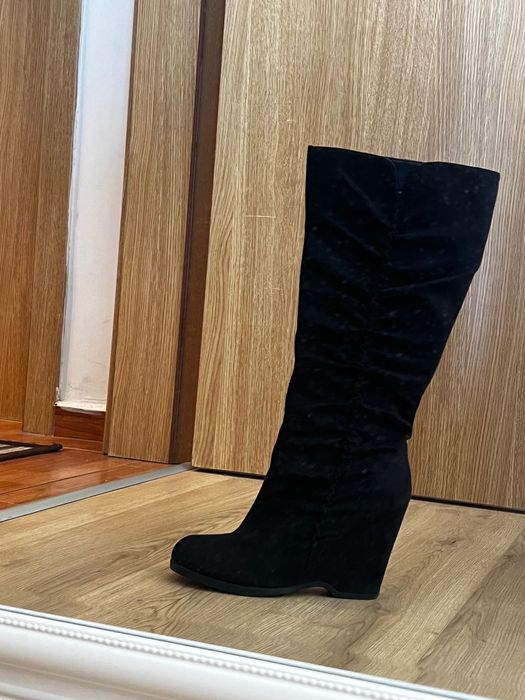 Дамски ботуши естествена кожа