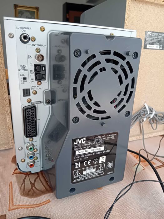 Стерео и аудио уредба JVC