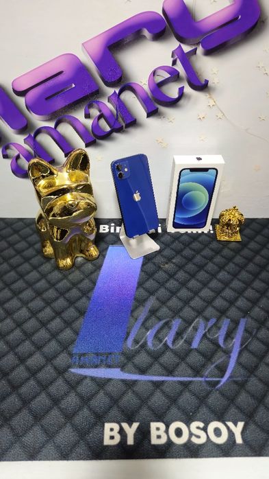 iPhone 12 Blue 64GB Baterie Originală:74%.Pret fix!