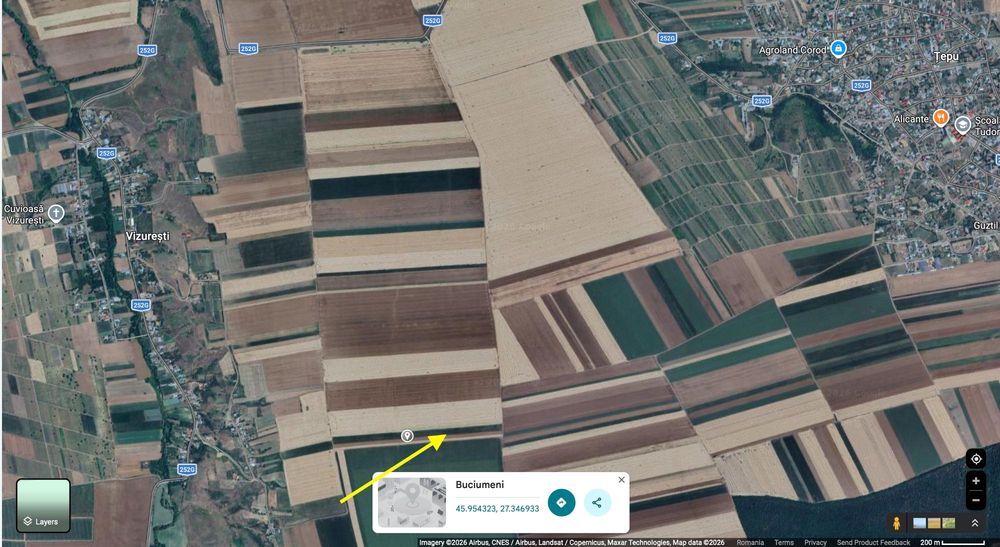 Teren Agricol Buciumeni/Tepu