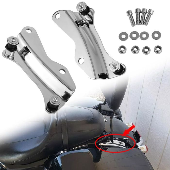 Слюда и багажник за турпак за Harley-Davidson