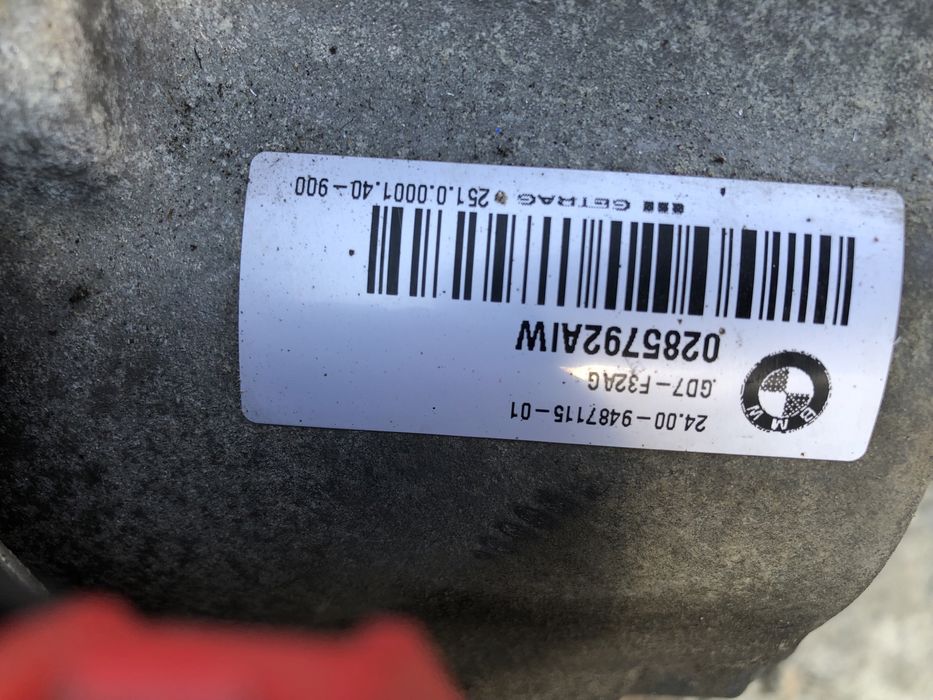 Motor Bmw in 3cilindrii 1.5 turbo. Benzina B38A15A. Cutie GD7-F32AG