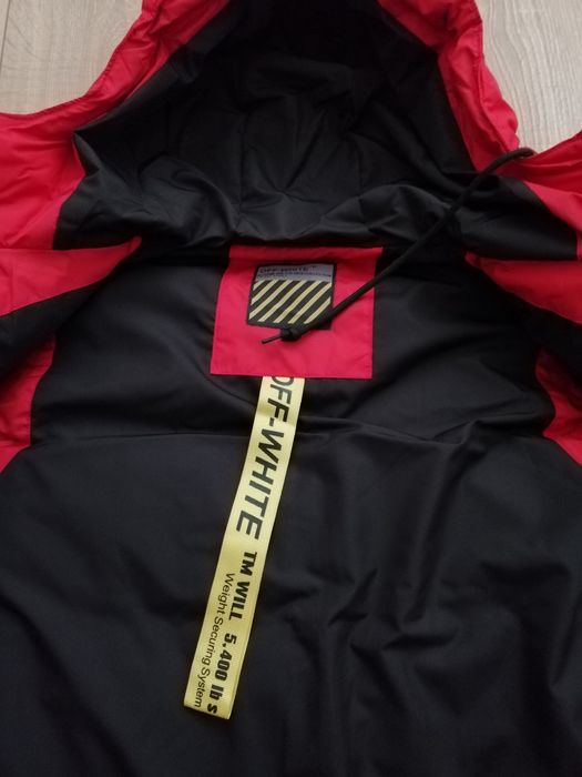 Off-White мъжки елек в червен цвят L XL