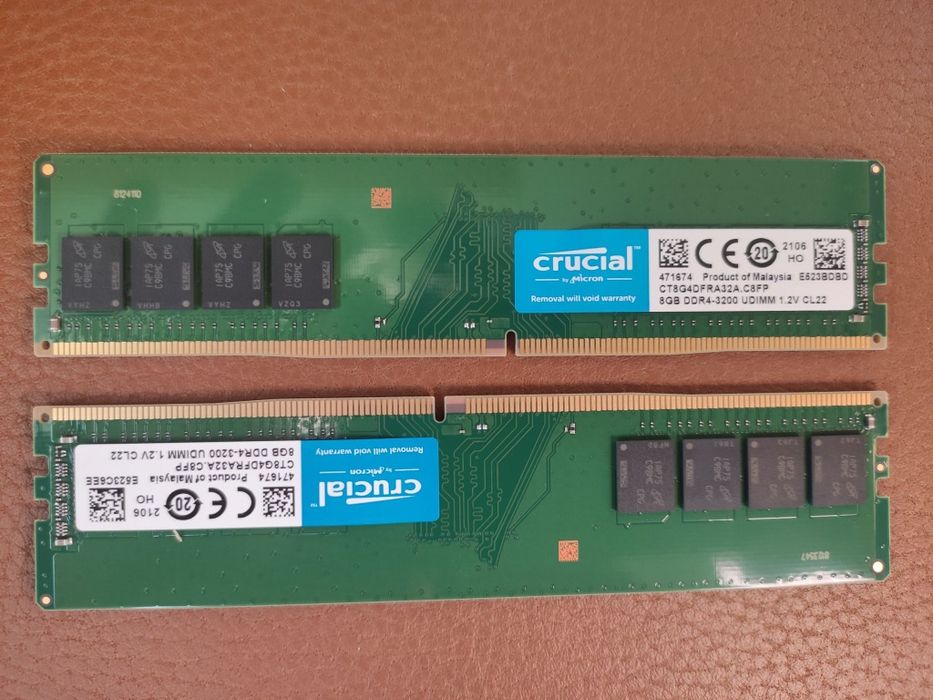 Продам Озу DDR4 8 GB 3200 Mhz идеал состояния