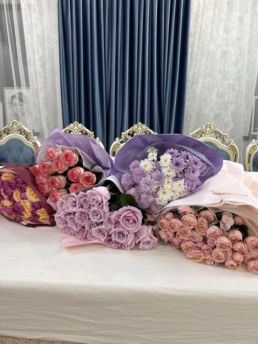 Цветы свежий 7500 ден басталады