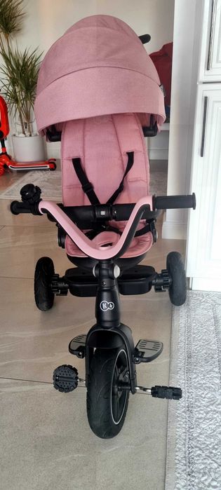 Tricicleta 4 in 1 kinderkraft ( roz   ) cu poziție de somn