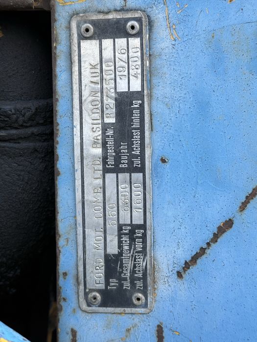 Piese Buldoexcavator Ford 550