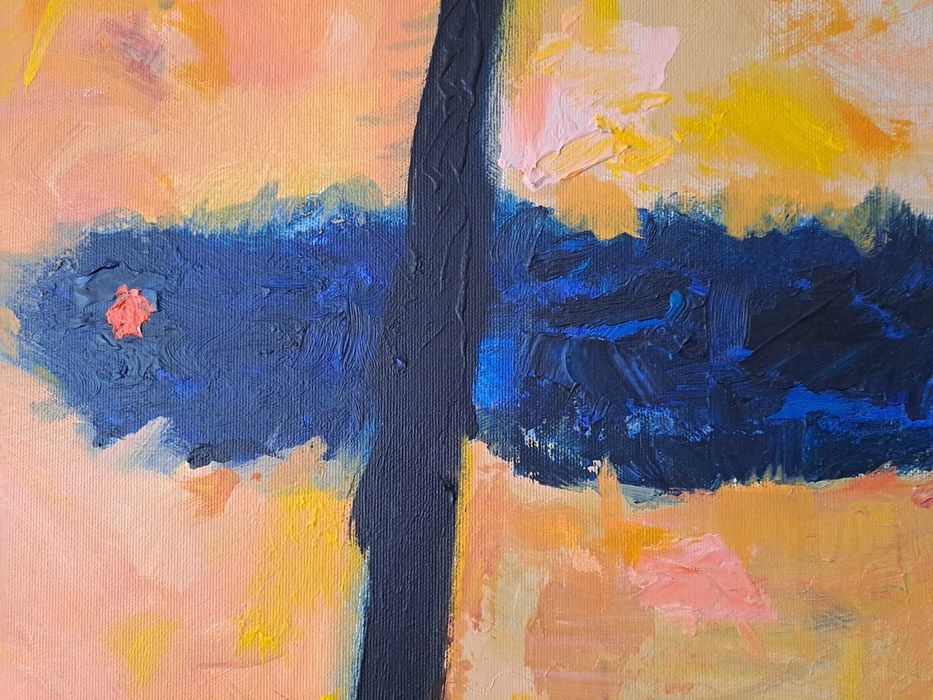 Картина ”Огледалорфизъм” - Автор - К.М. 2021 г.