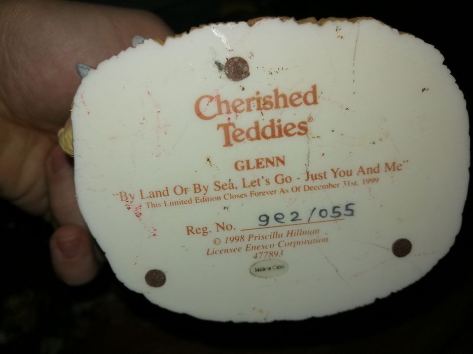 Set Figurine Ursuleți PVC Rasina, Linea Cherished Teddies BeanBears