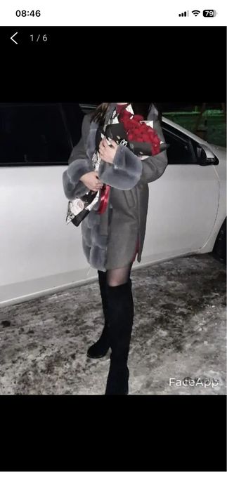 Пальто зимние теплое