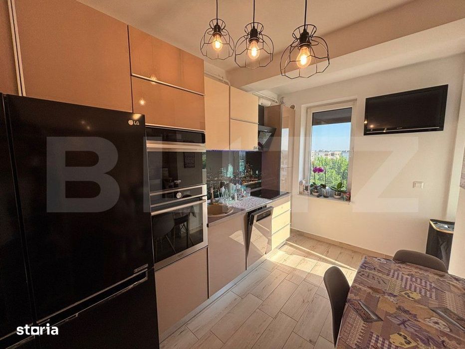Apartament ultrafinisat cu 4 camere, tip penthouse, zona Billa