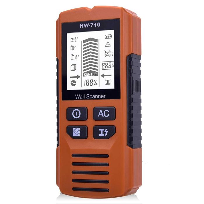 Детектор за стени Finder LCD за кабели и метал