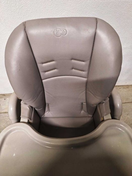 Kinderkraft Детско Столче за хранене Yummy Grey NEW02225