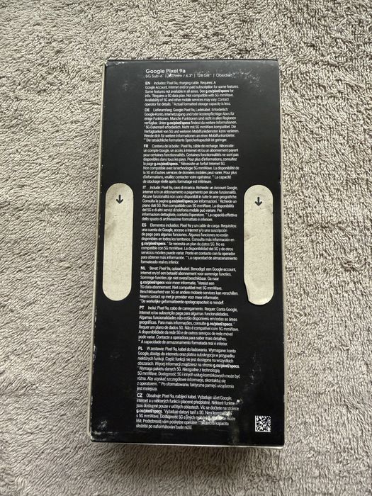 google pixel 9a 128 gb SIGILAT obsidian