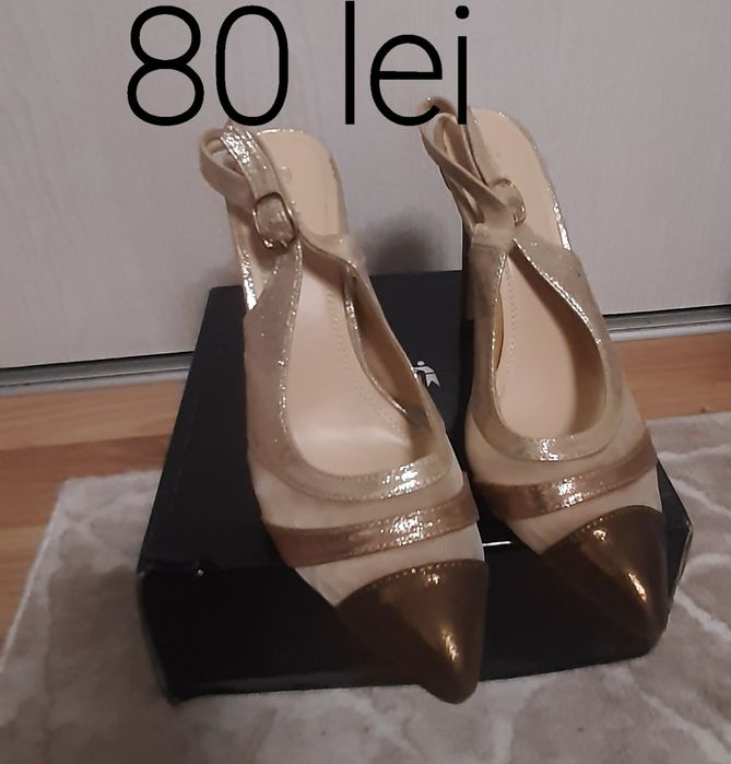 Pantofi cu toc mar 37-38