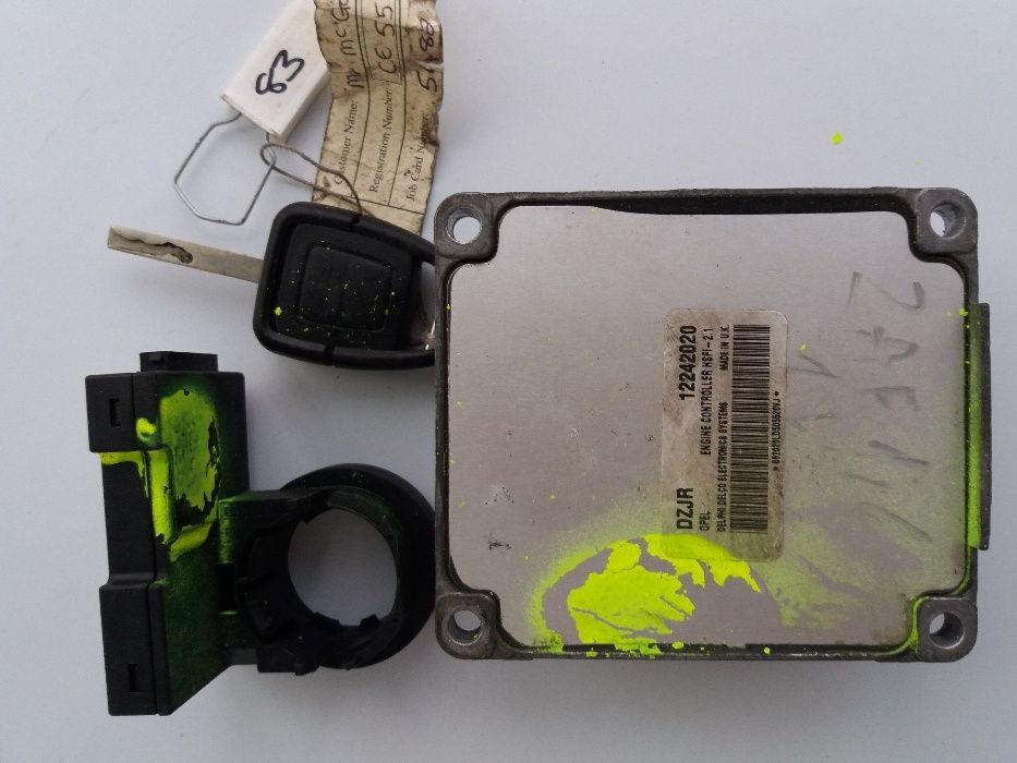 vand calculator bord opel astra 1,6 16V