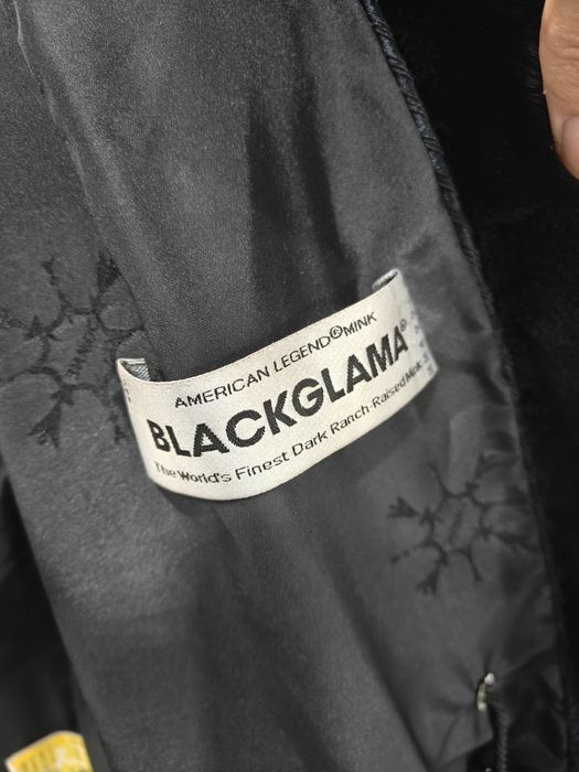 Норковая шуба Blacklglama