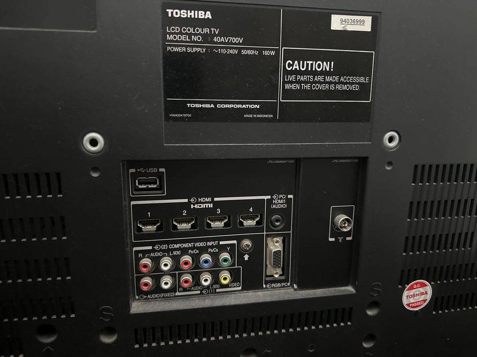 Toshiba regza 40AV700V ЖК-телевизор