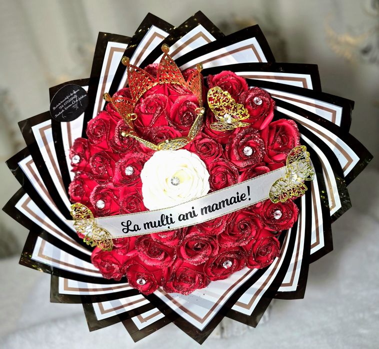 Buchete trandafiri de sapun