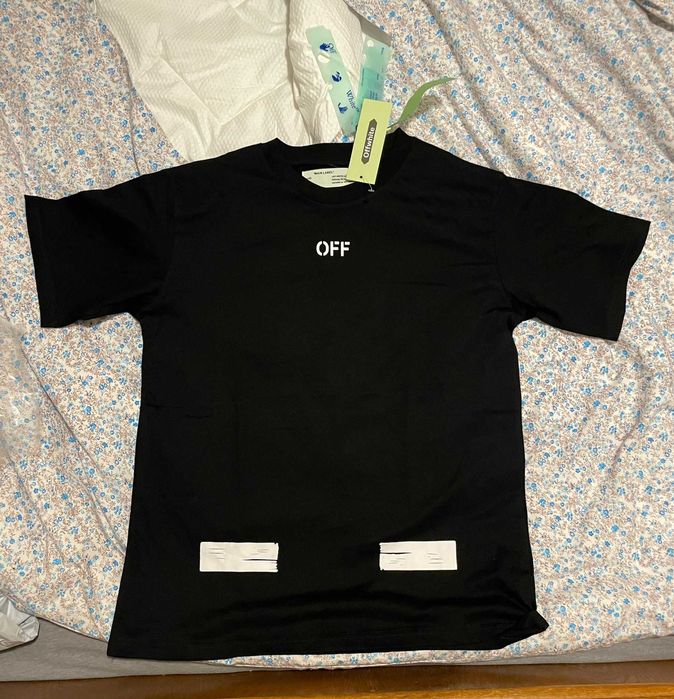 Tricou Off White OW, nou cu eticheta, marimea M/L