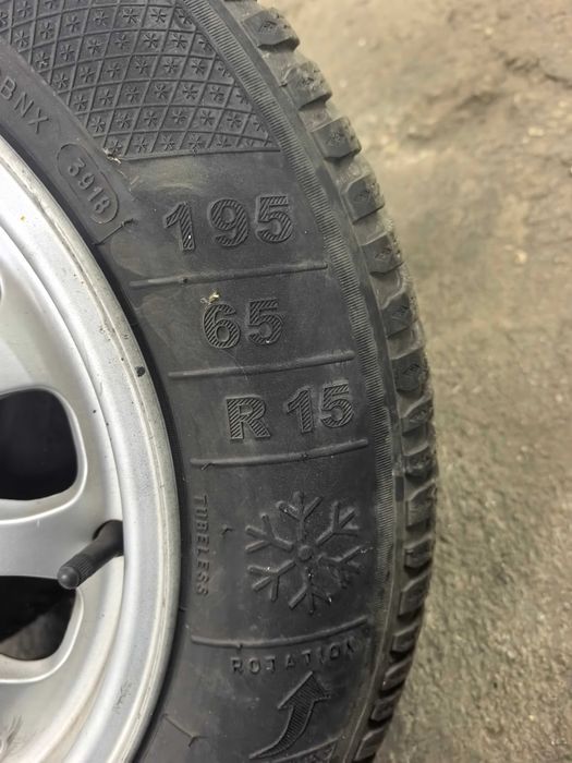 Ляти джанти със зимни гуми Клебер 7мм грайфер за Бмв Е 46